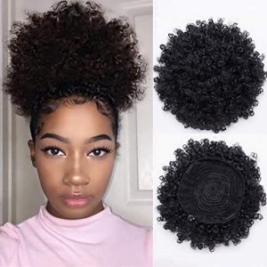 Synthetic Short Afro Kinky Curly Pony Tail - Melissa Erial