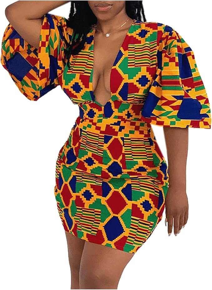 Traditional African party dress